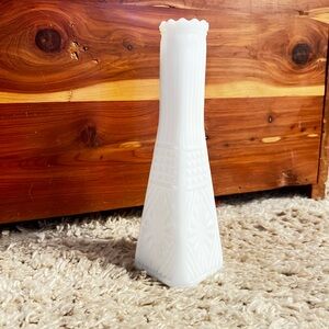 Milk glass White Vase